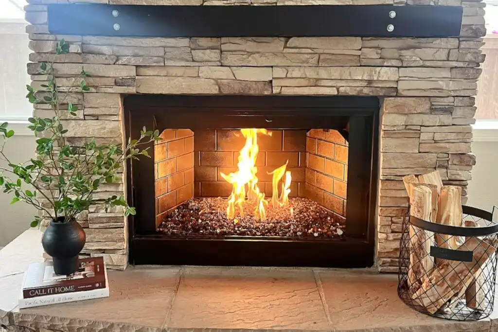 Gas Logs and Fire Glass